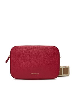 Torebka Coccinelle E5 MN5 55 I1 01 Bordowy ze sklepu eobuwie.pl w kategorii Listonoszki - zdjęcie 181281418