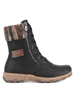 Botki Rieker Z0123-01 Czarny ze sklepu eobuwie.pl w kategorii Botki - zdjęcie 181281608