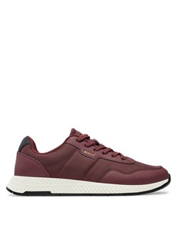 Sneakersy BOSS Titanium 50523180 Bordowy - id: 0000304257742 - marki BOSS HUGO BOSS - 181281967 Sneakersy BOSS Titanium 50523180 Bordowy ze sklepu eobuwie.pl w kategorii Buty sportowe męskie - zdjęcie 181281967