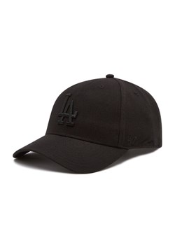 Czapka z daszkiem 47 Brand Los Angeles Dodgers B-MVPSP12WBP-BKE Czarny ze sklepu eobuwie.pl w kategorii Czapki z daszkiem damskie - zdjęcie 181281996
