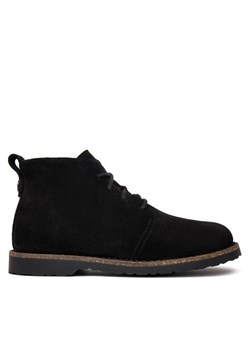 Botki Birkenstock Uppsala Mid Shearling 1028141 Czarny ze sklepu eobuwie.pl w kategorii Botki - zdjęcie 181282175