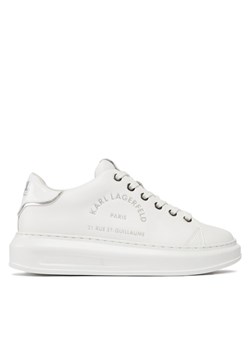 Sneakersy KARL LAGERFELD KL62539F Biały ze sklepu eobuwie.pl w kategorii Trampki damskie - zdjęcie 181282347