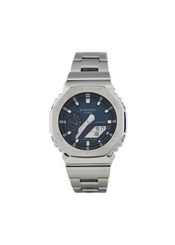 Zegarek G-Shock G-Steel GM-2110D-2BER Srebrny ze sklepu eobuwie.pl w kategorii Zegarki - zdjęcie 181282696