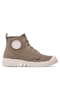 Trapery Palladium Pampa Sp20 Hi Cvs 76838-258-M Zielony ze sklepu eobuwie.pl w kategorii Workery damskie - zdjęcie 181282757