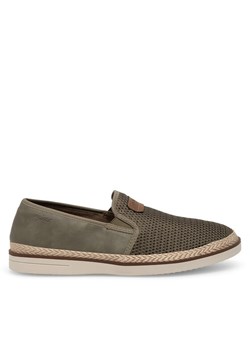 Espadryle Rieker B2366-54 Khaki ze sklepu eobuwie.pl w kategorii Półbuty męskie - zdjęcie 181282819
