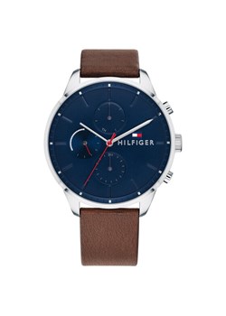 Zegarek Tommy Hilfiger Chase 1791487 Brązowy ze sklepu eobuwie.pl w kategorii Zegarki - zdjęcie 181282827