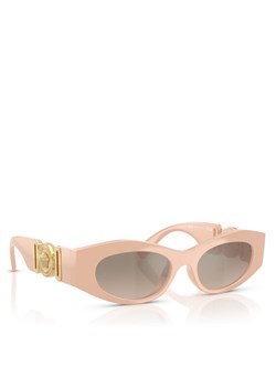 Okulary przeciwsłoneczne Versace 0VE4480U 54946I51 Écru ze sklepu eobuwie.pl w kategorii Okulary przeciwsłoneczne damskie - zdjęcie 181282886