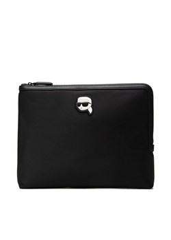 Etui na tablet KARL LAGERFELD 230W3256 Czarny ze sklepu eobuwie.pl w kategorii Torby na laptopa - zdjęcie 181283068