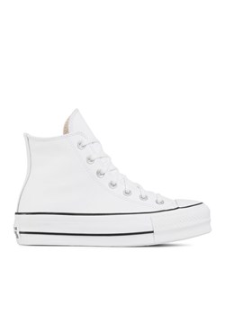 Trampki Converse Chuck Taylor All Star Lift Clean Hi 561676C Biały ze sklepu eobuwie.pl w kategorii Trampki damskie - zdjęcie 181283135