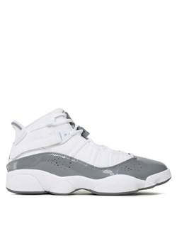 Sneakersy Nike Jordan 6 Rings 322992 121 Biały ze sklepu eobuwie.pl w kategorii Buty sportowe męskie - zdjęcie 181283229