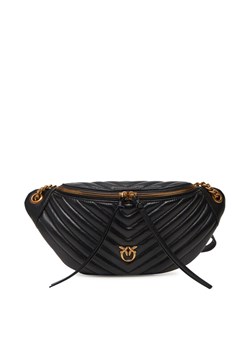 Saszetka nerka PINKO Love Classic Bum Maxi PE 25 PLTT 105311 A0GK Czarny ze sklepu eobuwie.pl w kategorii Nerki - zdjęcie 181283275