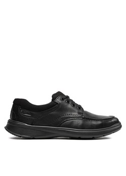 Półbuty Clarks Cotrell Edge 261373857 Czarny ze sklepu eobuwie.pl w kategorii Półbuty męskie - zdjęcie 181283358