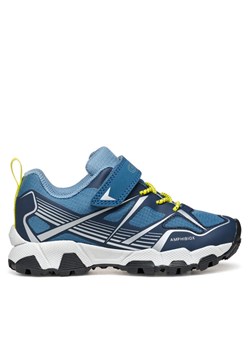 Trekkingi Geox J Magnetar B Abx J453ZC 0FU9J C0700 S Granatowy ze sklepu eobuwie.pl w kategorii Buty trekkingowe dziecięce - zdjęcie 181283376
