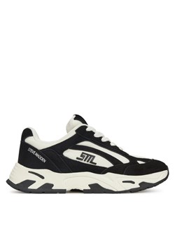 Sneakersy Steve Madden Sneak Peak-E SM19000129 Czarny ze sklepu eobuwie.pl w kategorii Buty sportowe damskie - zdjęcie 181283416