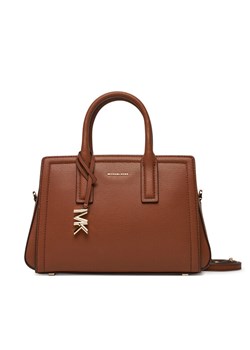 Torebka MICHAEL Michael Kors Laila 30S5G9IS1L Brązowy ze sklepu eobuwie.pl w kategorii Kuferki - zdjęcie 181283498