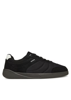 Sneakersy HUGO Riven Tenn 50541723 Czarny ze sklepu eobuwie.pl w kategorii Buty sportowe męskie - zdjęcie 181283519
