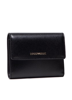 Mały Portfel Damski Emporio Armani Y3H185 YH15A 81386 Czarny ze sklepu eobuwie.pl w kategorii Portfele damskie - zdjęcie 181283528
