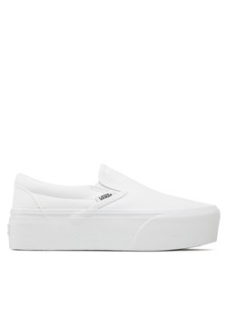 Tenisówki Vans Classic Slip-O VN0A7Q5RW001 Biały ze sklepu eobuwie.pl w kategorii Trampki damskie - zdjęcie 181283725