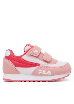Sneakersy Fila FFK0222 43266 Różowy ze sklepu eobuwie.pl w kategorii Buty sportowe dziecięce - zdjęcie 181283928