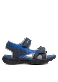 Sandały Geox J Vaniett Boy J455XC 015CE C4226 M Granatowy ze sklepu eobuwie.pl w kategorii Sandały dziecięce - zdjęcie 181283957