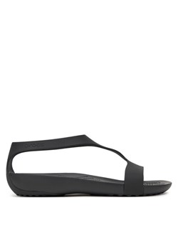 Sandały Crocs SERENA SANDAL 205469-060 Czarny ze sklepu eobuwie.pl w kategorii Sandały damskie - zdjęcie 181284017