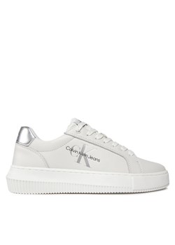 Sneakersy Calvin Klein Jeans YW0YW01224 Biały ze sklepu eobuwie.pl w kategorii Buty sportowe damskie - zdjęcie 181284039