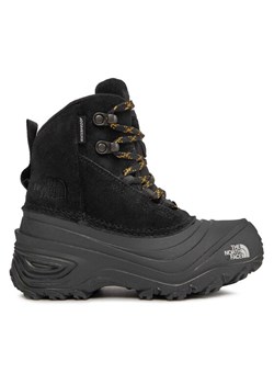 Śniegowce The North Face Y Chilkat V Lace WpNF0A7W5YKX71 Czarny ze sklepu eobuwie.pl w kategorii Buty zimowe dziecięce - zdjęcie 181284138
