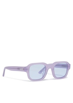 Okulary przeciwsłoneczne Vans 66 Sunglasses VN000GMXCR21 Biały ze sklepu eobuwie.pl w kategorii Okulary przeciwsłoneczne damskie - zdjęcie 181284237