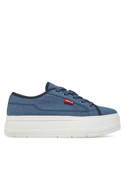 Sneakersy Levi's® Maui Light VTAM0063T Niebieski ze sklepu eobuwie.pl w kategorii Buty sportowe dziecięce - zdjęcie 181284246
