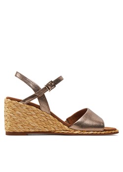Espadryle Caprice 9-28307-42 Brązowy ze sklepu eobuwie.pl w kategorii Sandały damskie - zdjęcie 181284399