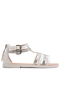 Sandały Geox J Sandal Karly Girl J7235D 054AJ C1Z1N S Biały ze sklepu eobuwie.pl w kategorii Sandały dziecięce - zdjęcie 181284547