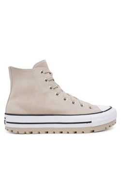 Trampki Converse Chuck Taylor All Star City Trek Suede A11455C Beżowy ze sklepu eobuwie.pl w kategorii Trampki męskie - zdjęcie 181284676