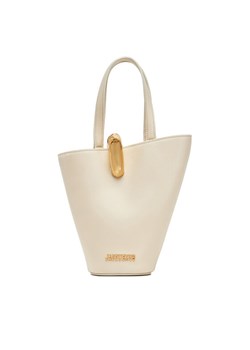 Torebka JACQUEMUS Le Petit Bambol 24H243BA389-3173 Écru ze sklepu eobuwie.pl w kategorii Torby Shopper bag - zdjęcie 181284697