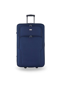 Walizka duża Semi Line T5681-3 Granatowy ze sklepu eobuwie.pl w kategorii Walizki - zdjęcie 181284698