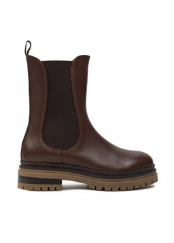 Sztyblety Weekend Max Mara Livrea 24257960346 Brązowy ze sklepu eobuwie.pl w kategorii Botki - zdjęcie 181284719