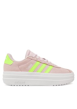 Sneakersy adidas VL Court Bold JI1017 Różowy ze sklepu eobuwie.pl w kategorii Buty sportowe dziecięce - zdjęcie 181284766