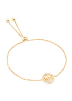 Bransoletka Michael Kors Logo Circle Slider MKC1246AN710 Złoty ze sklepu eobuwie.pl w kategorii Bransoletki - zdjęcie 181284805