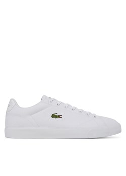 Tenisówki Lacoste La Piquee 2.0 7-49CMA0005 Biały ze sklepu eobuwie.pl w kategorii Trampki męskie - zdjęcie 181284859