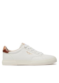 Sneakersy Pepe Jeans PLS31537 Biały ze sklepu eobuwie.pl w kategorii Trampki damskie - zdjęcie 181284935