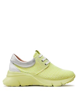 Sneakersy Hispanitas HV243446 Zielony ze sklepu eobuwie.pl w kategorii Buty sportowe damskie - zdjęcie 181284977