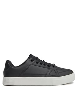 Sneakersy Tommy Jeans Tjm Vulcanized Foxing Flag EM0EM01313 Czarny ze sklepu eobuwie.pl w kategorii Buty sportowe męskie - zdjęcie 181285006