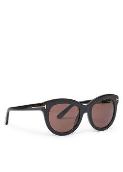 Okulary przeciwsłoneczne Tom Ford FT1189 01E Czarny ze sklepu eobuwie.pl w kategorii Okulary przeciwsłoneczne damskie - zdjęcie 181285008