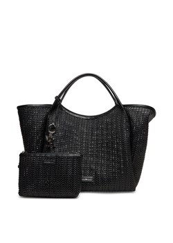 Torebka Emporio Armani EW001008 AF14309 UC001 Czarny ze sklepu eobuwie.pl w kategorii Torby Shopper bag - zdjęcie 181285019