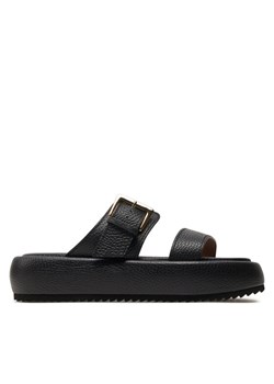 Klapki Pollini SA28245I0ITD0000 Czarny ze sklepu eobuwie.pl w kategorii Klapki damskie - zdjęcie 181285308