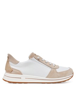 Sneakersy Ara Osaka 2.0 12-24836-05 Beżowy ze sklepu eobuwie.pl w kategorii Buty sportowe damskie - zdjęcie 181285328