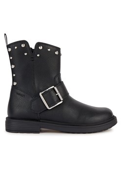 Botki Geox J Eclair Girl J369QK 000BU C9999 M Czarny ze sklepu eobuwie.pl w kategorii Buty zimowe dziecięce - zdjęcie 181285758