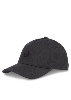Czapka z daszkiem Calvin Klein Raised Embroidery K60K613118 Czarny ze sklepu eobuwie.pl w kategorii Czapki z daszkiem damskie - zdjęcie 181285759