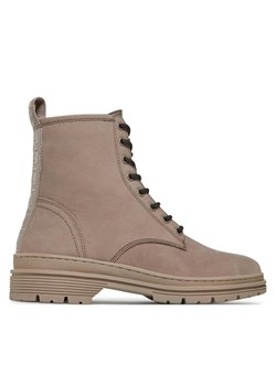 Trapery Tamaris 1-25230-41 Beżowy ze sklepu eobuwie.pl w kategorii Workery damskie - zdjęcie 181285777