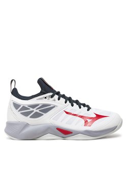 Buty halowe Mizuno Wave Dimension V1GA2240 Biały ze sklepu eobuwie.pl w kategorii Buty sportowe męskie - zdjęcie 181286059