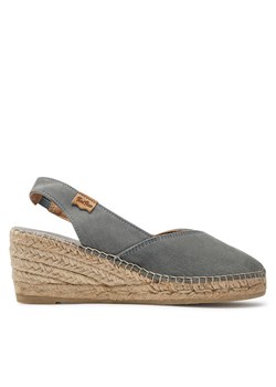 Espadryle Toni Pons Betty-A Szary ze sklepu eobuwie.pl w kategorii Espadryle damskie - zdjęcie 181286265
